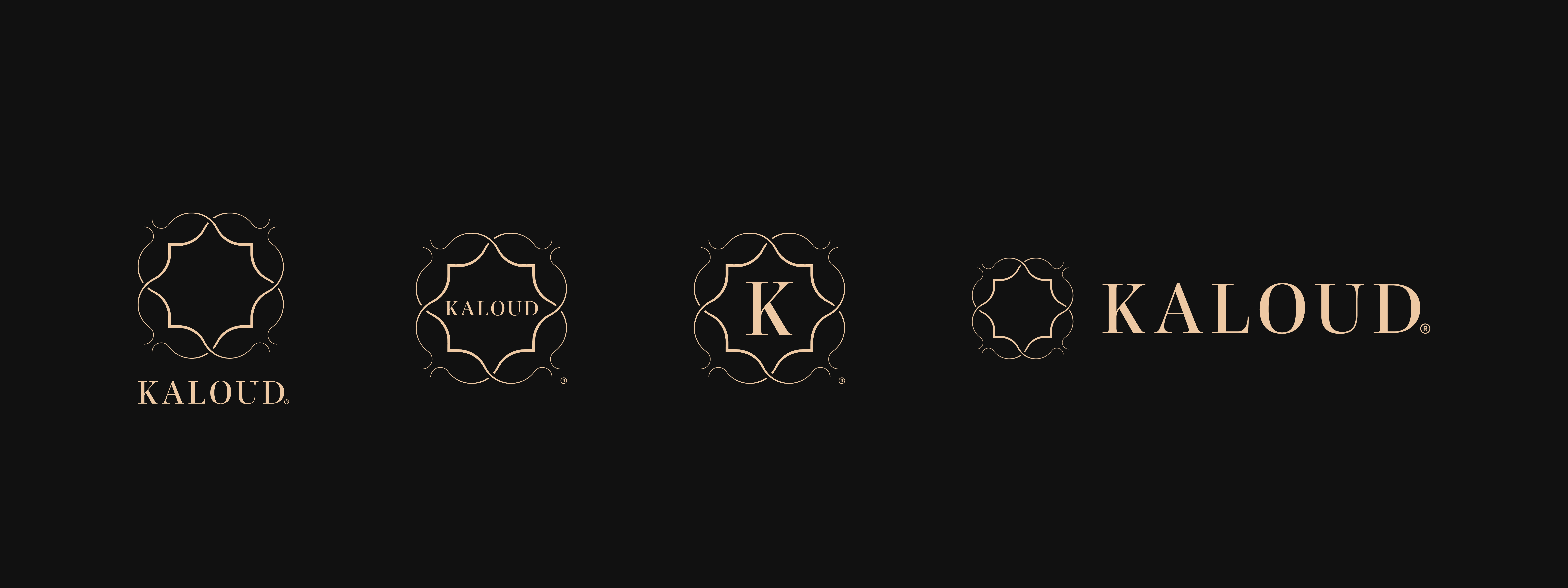 Kaloud responsive logo system